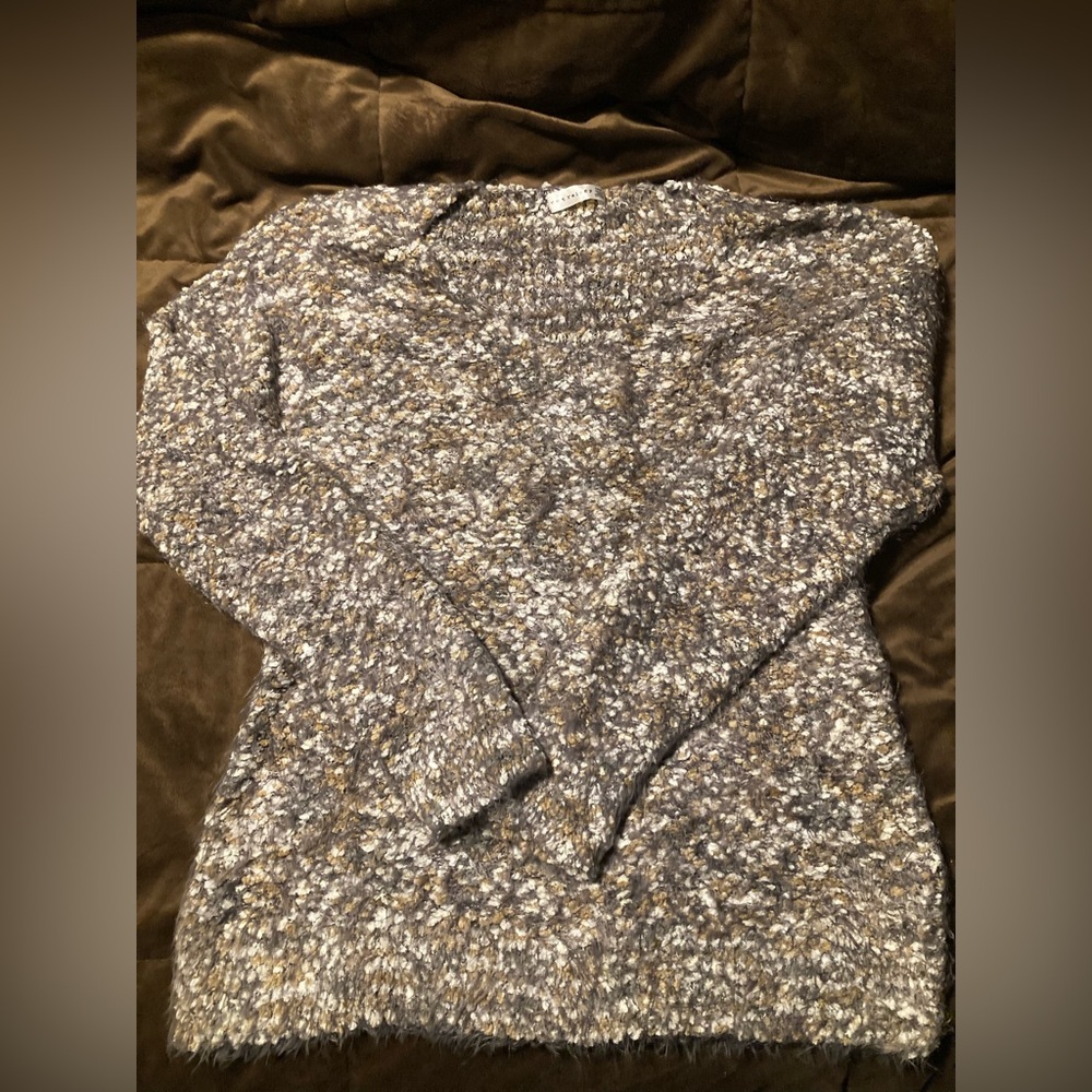 Retrology brand, size medium, oversized, super soft, earthy tones sweater